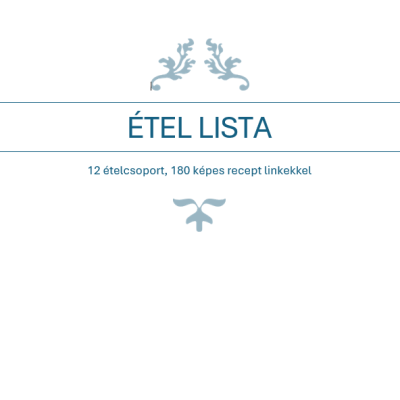 Étel lista