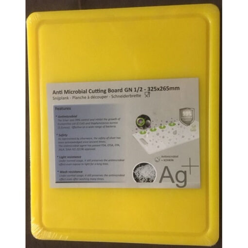 Cuisinex sárga HDPE antimikro vágólap
